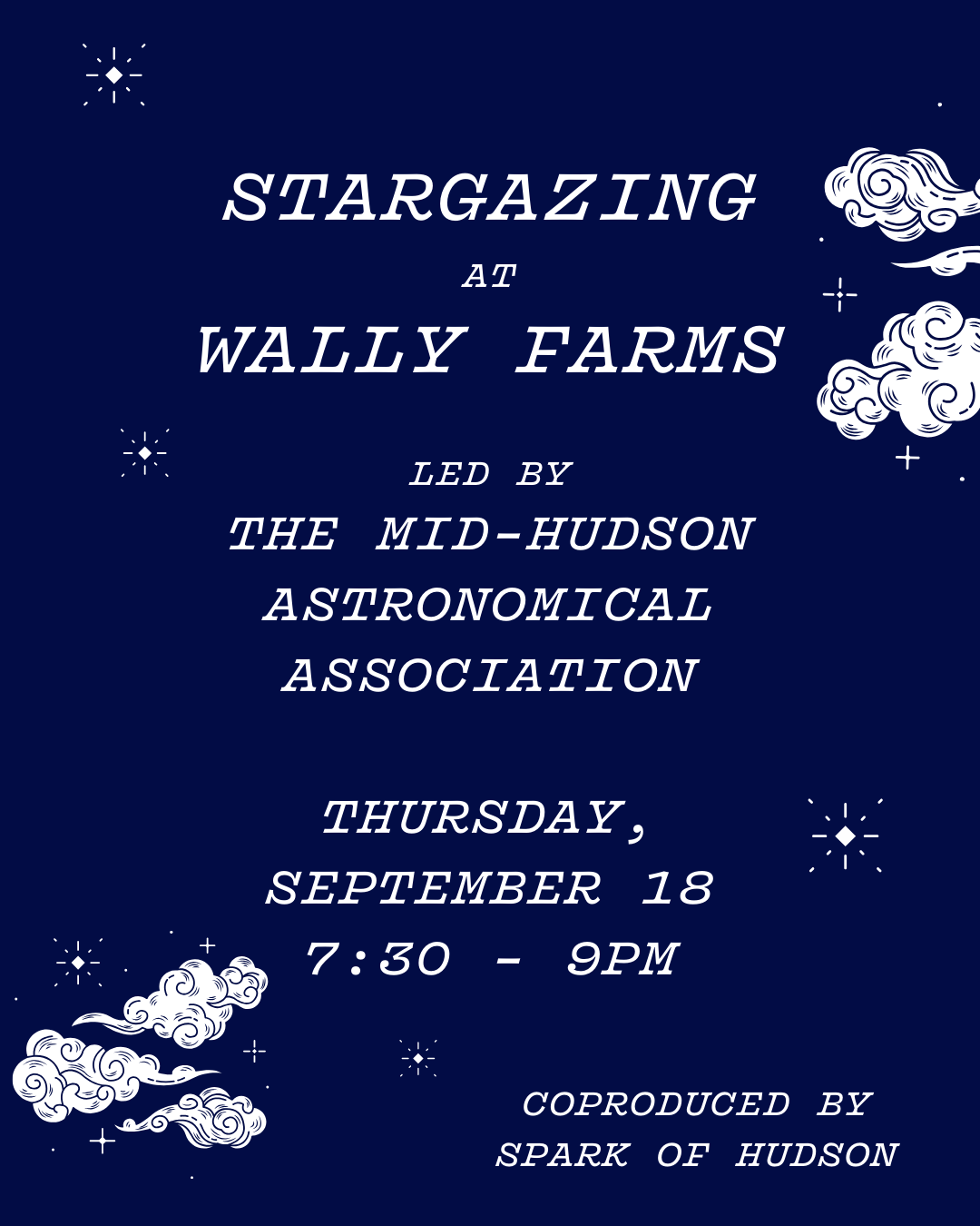 Stargazing at Wally Farms