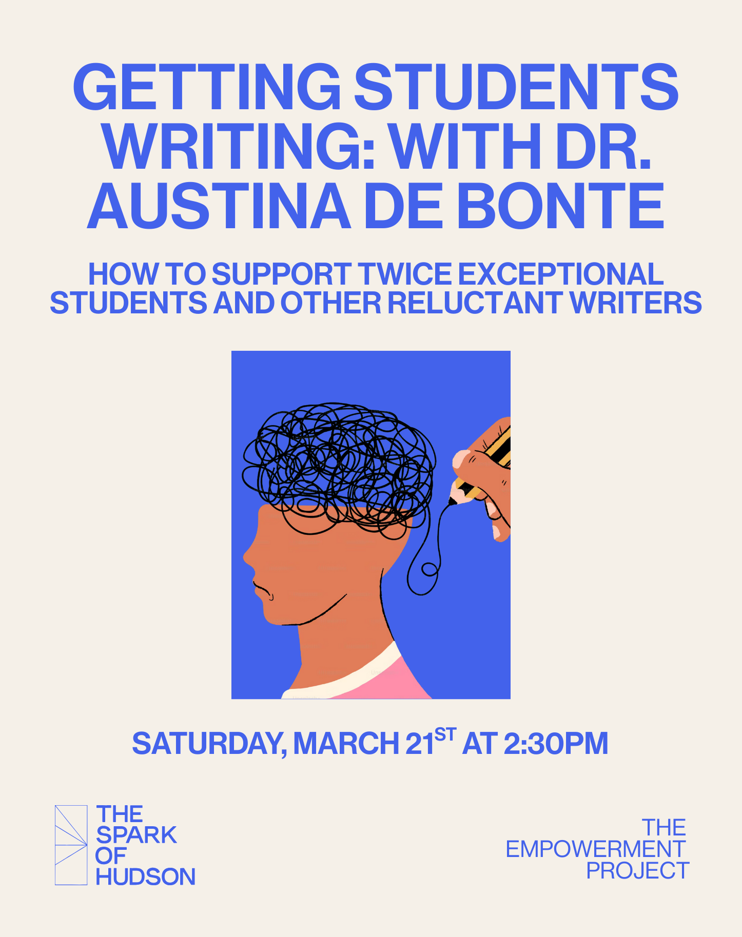 Getting Students Writing: How to Support Twice Exceptional Students and Other Reluctant Writers with Dr. Austina De Bonte 