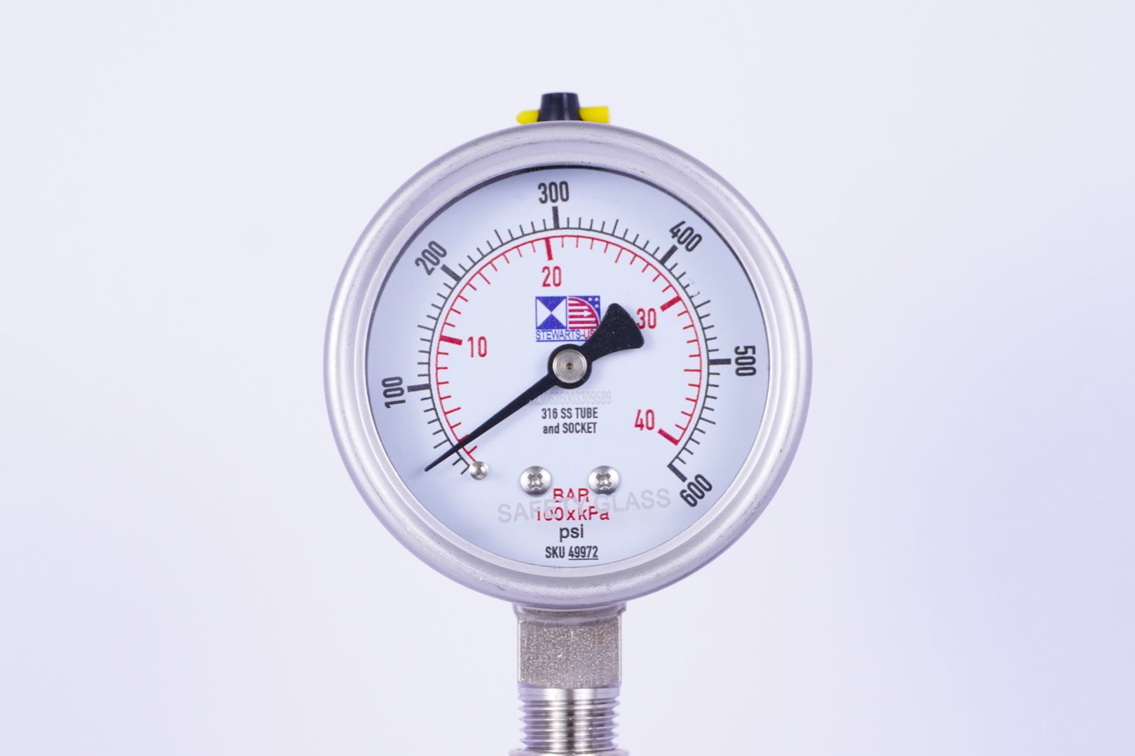 McDaniel Controls E9IU Pressure Gauge