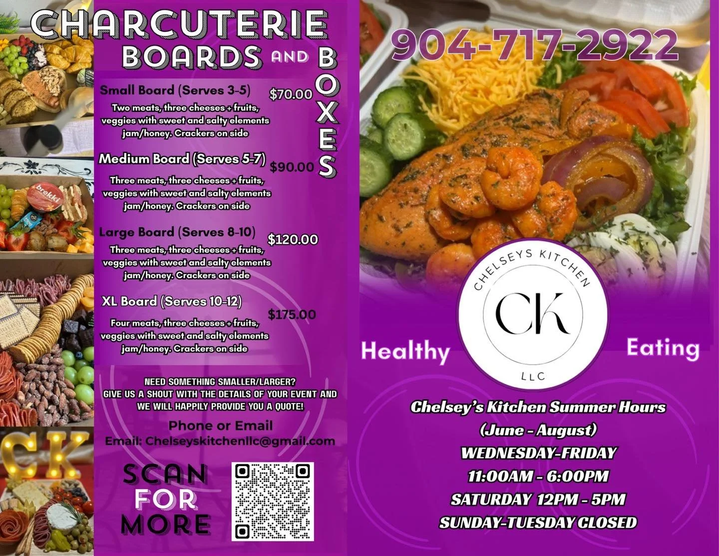 Chelseyskitchenllc menu