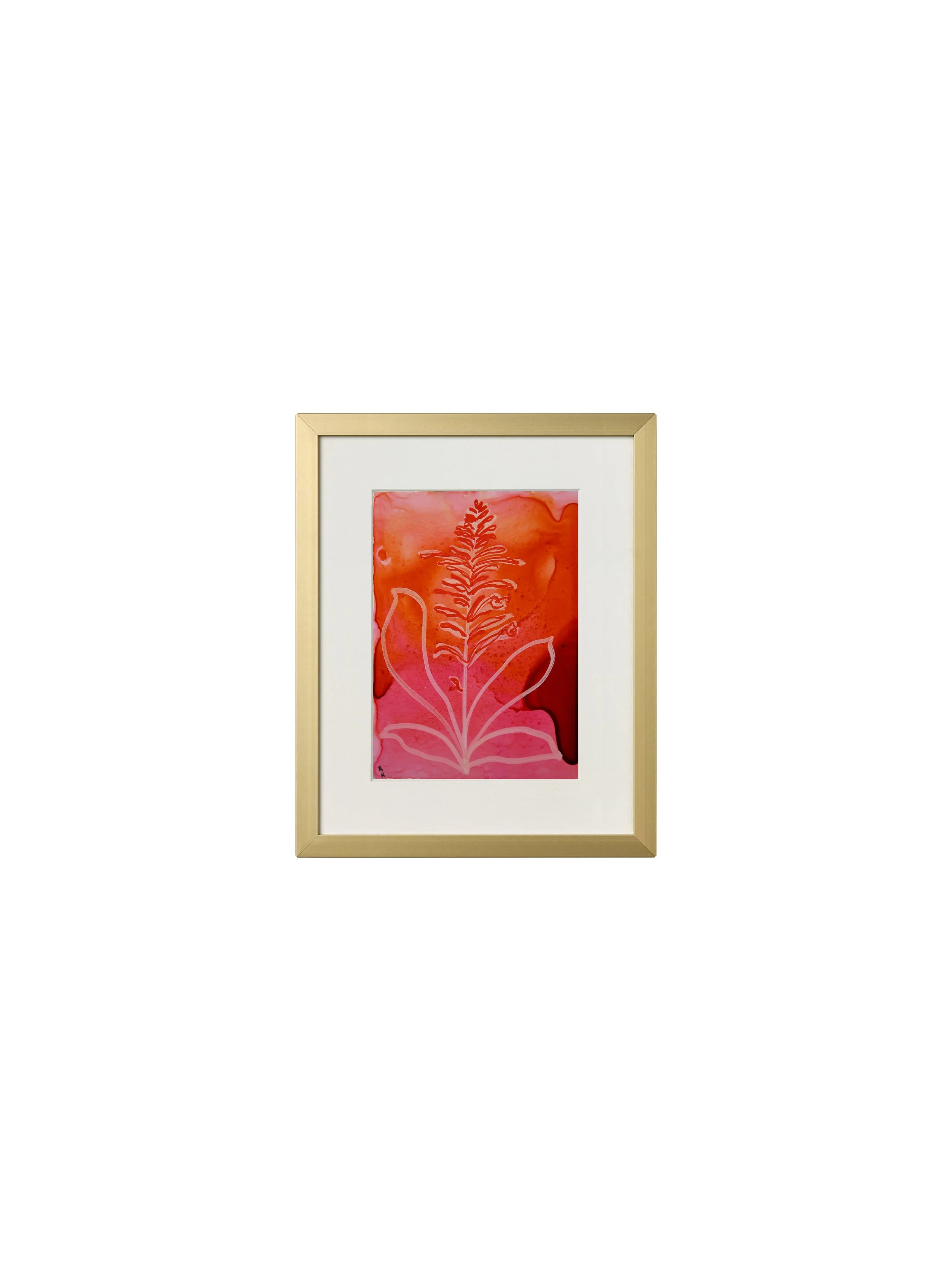 Flora In Flow: Fuchsia & Orange