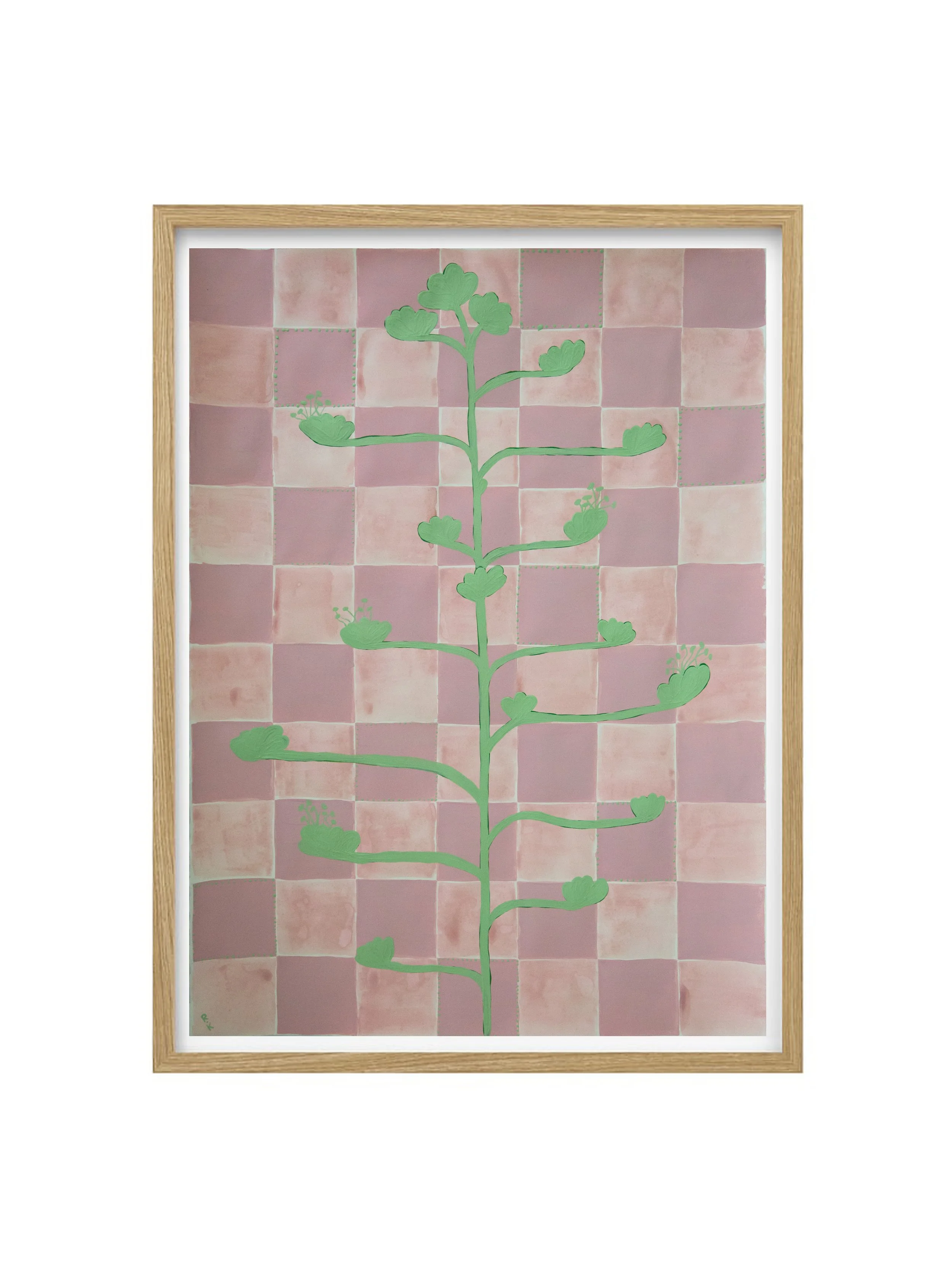 Tile In Bloom: Dusty Rose