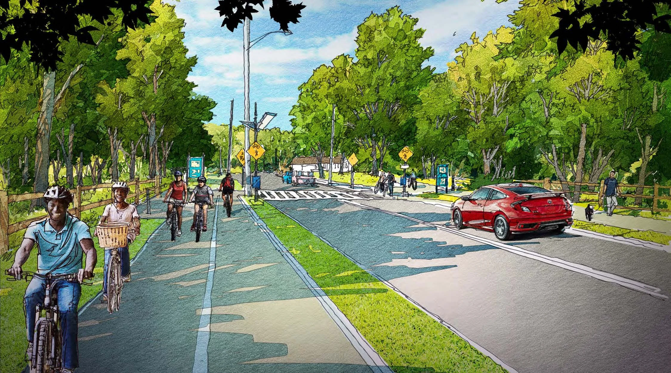 street improvement rendering SE DAYTON NEIGHBORHOODS VISION_202112090853478446.jpg