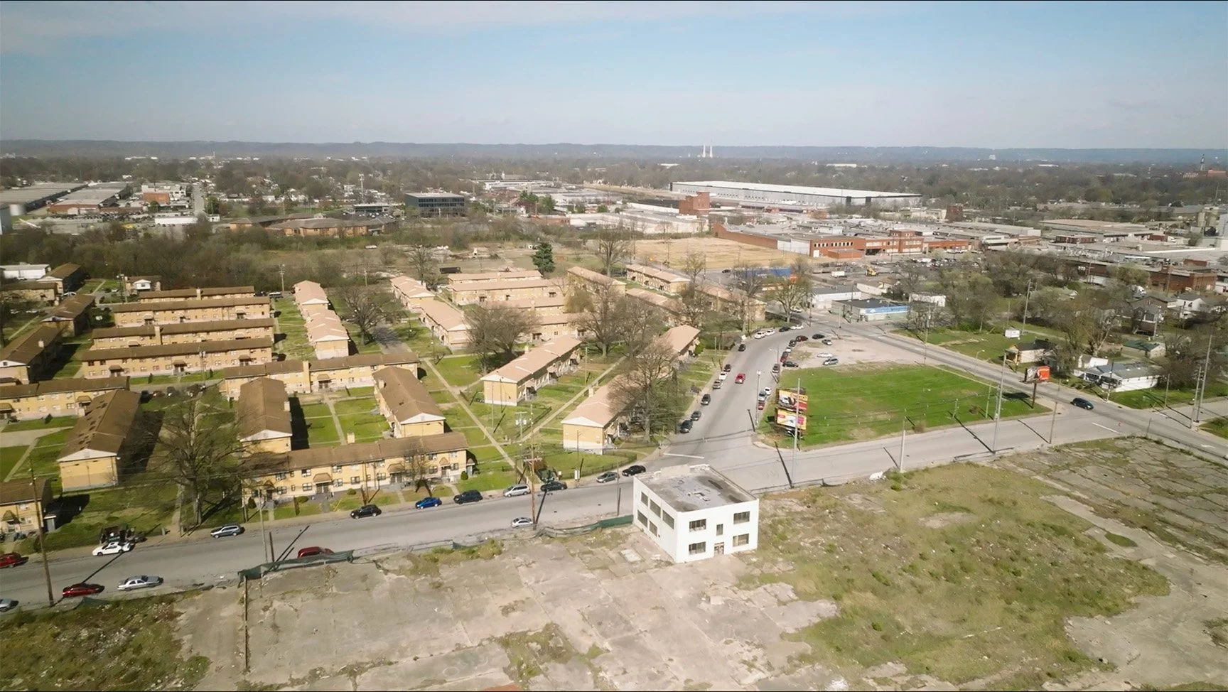 Existing Site: Northwest Facing View