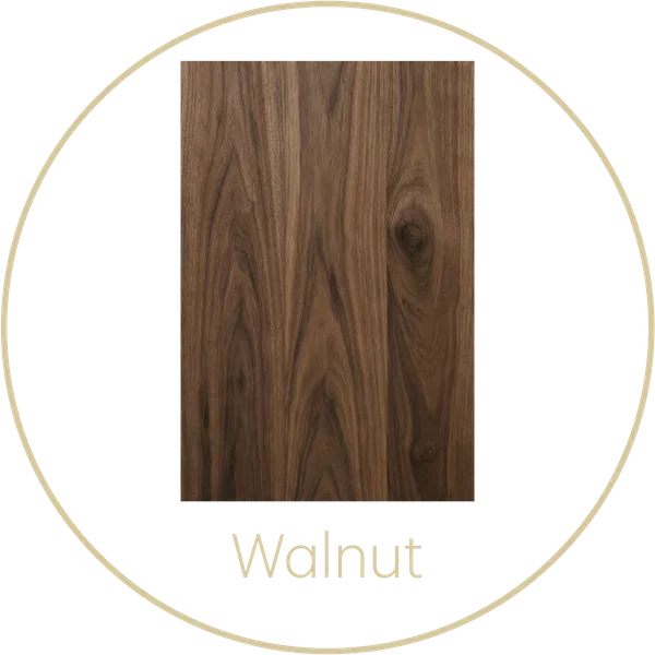 Walnut wood grain sample