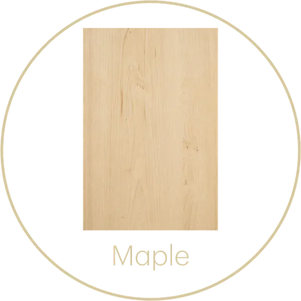 Maple wood grain sample