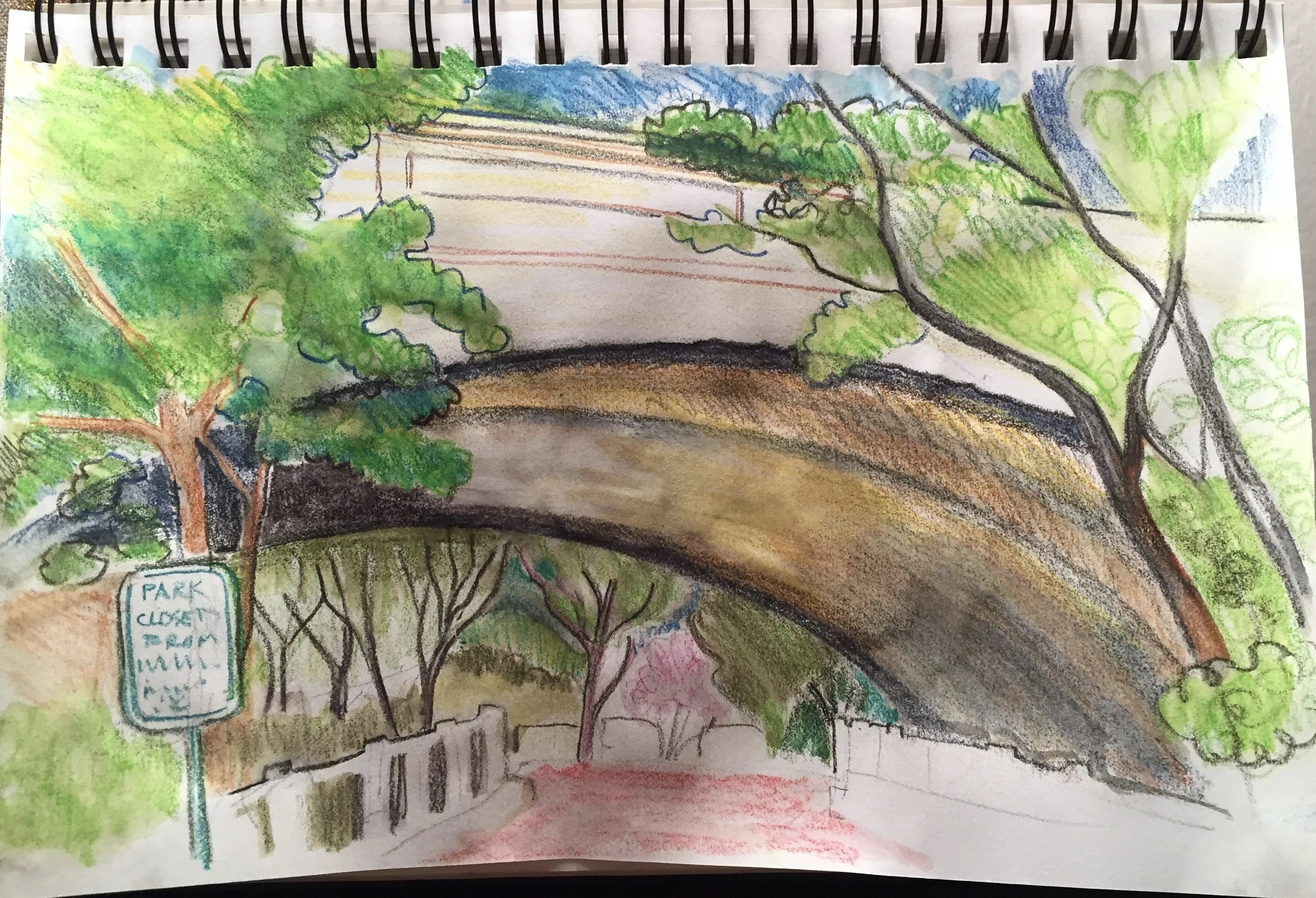 The old bridge 5x7"