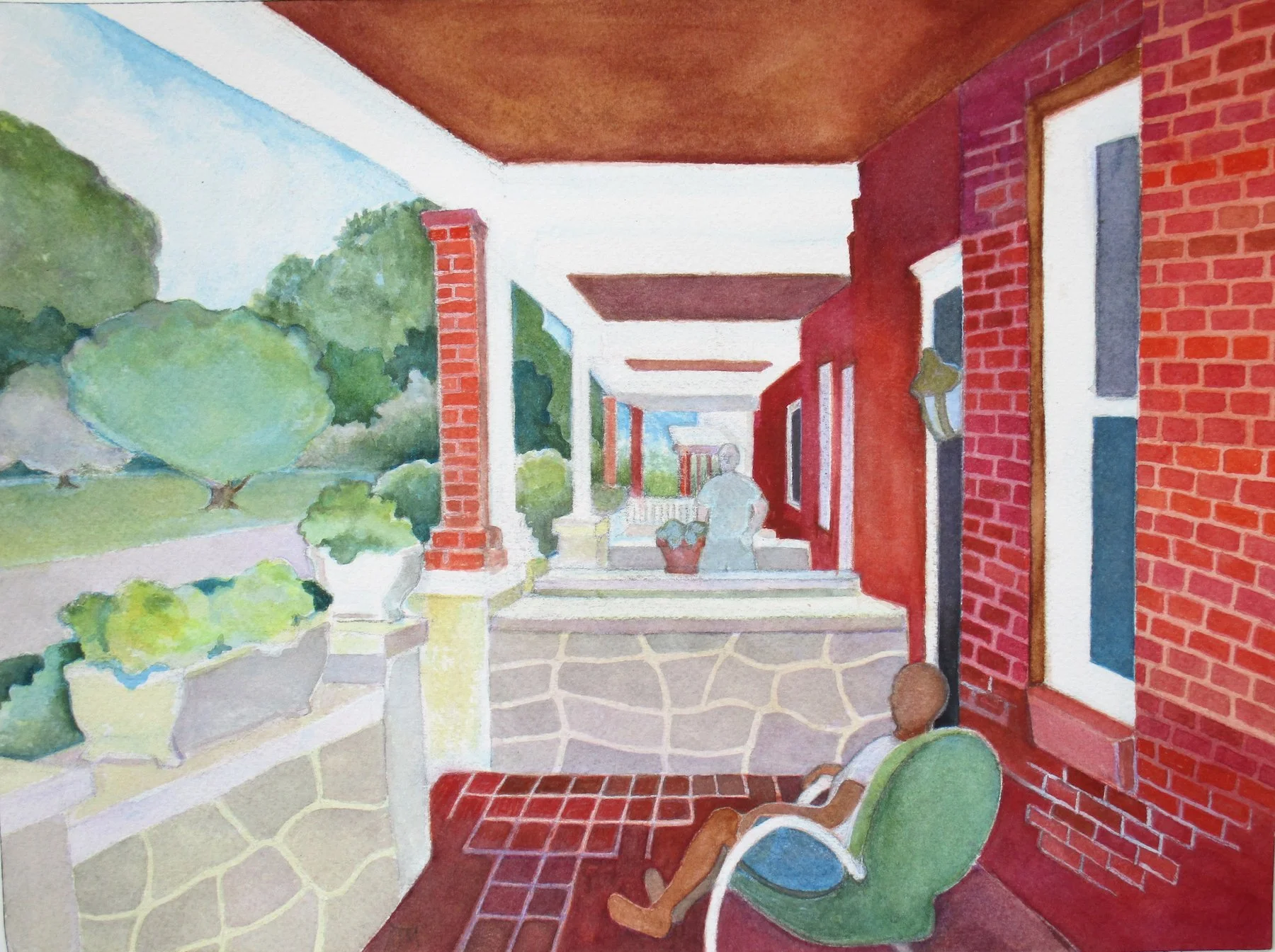 Neighbors 9x12"
