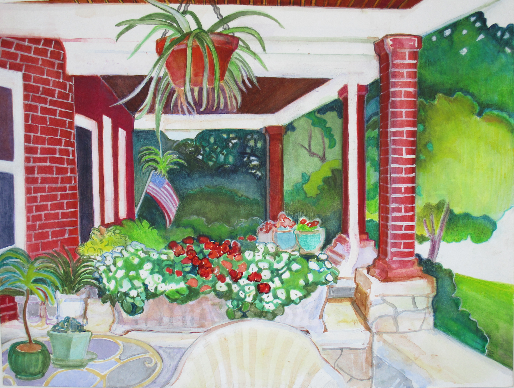 Towards Lennox WC 9x12"