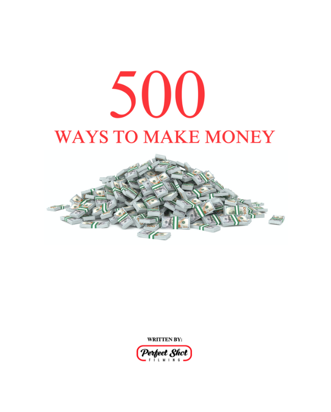 "500 Ways To Make Money" Ebook