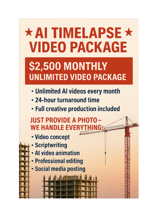 Unlimited Ai Construction Videos