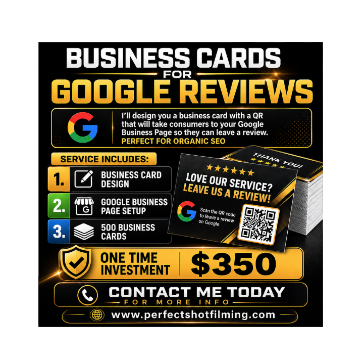 Business Cards for Google Reviews