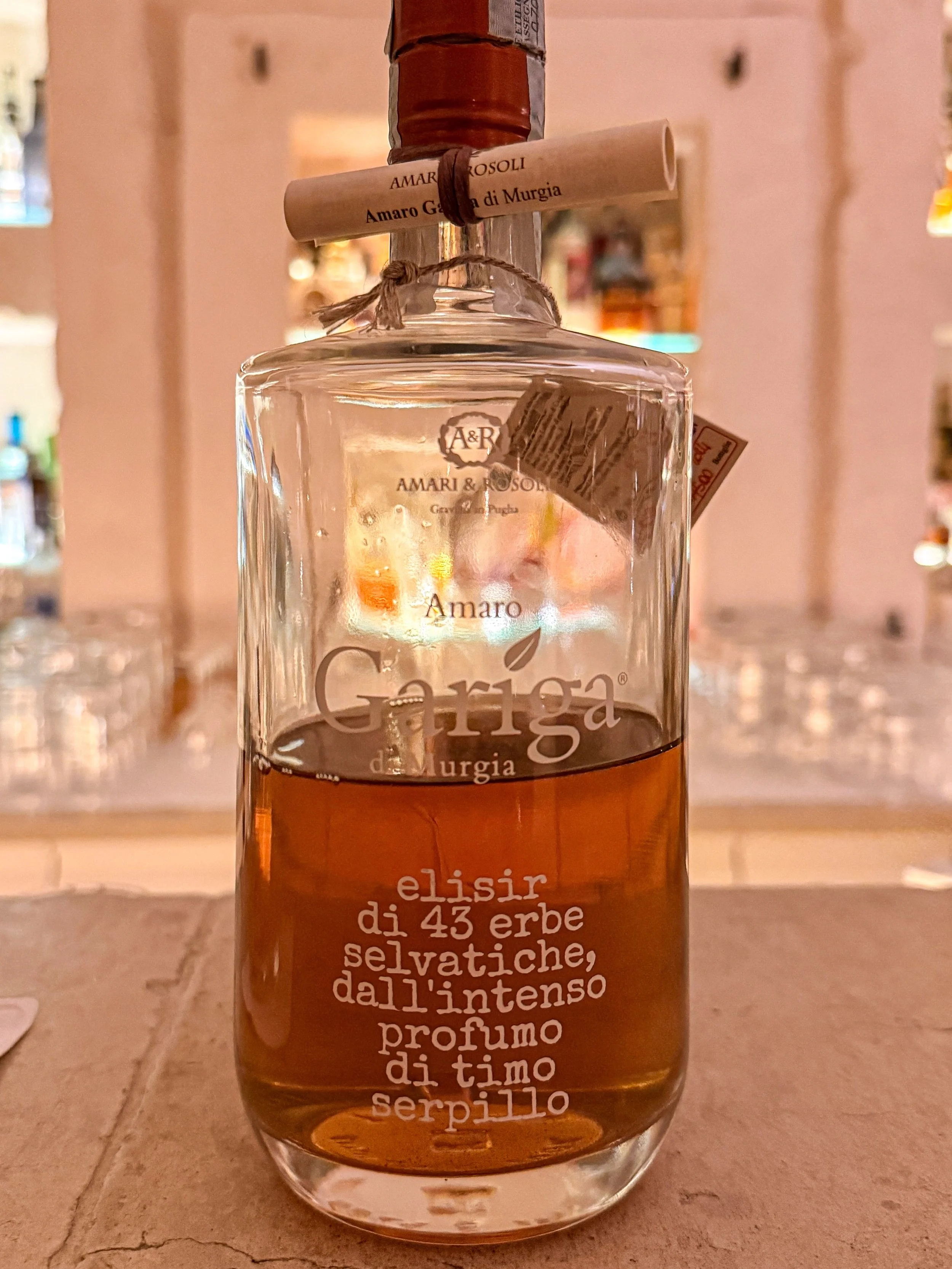 I loved learning more about amaro on my latest visit to Italy. This bitter digestif is made by infusing alcohol with herbs, flowers, citrus, and spice, then sweetened and aged. 

There are hundreds of different varieties, making it endlessly fun to e