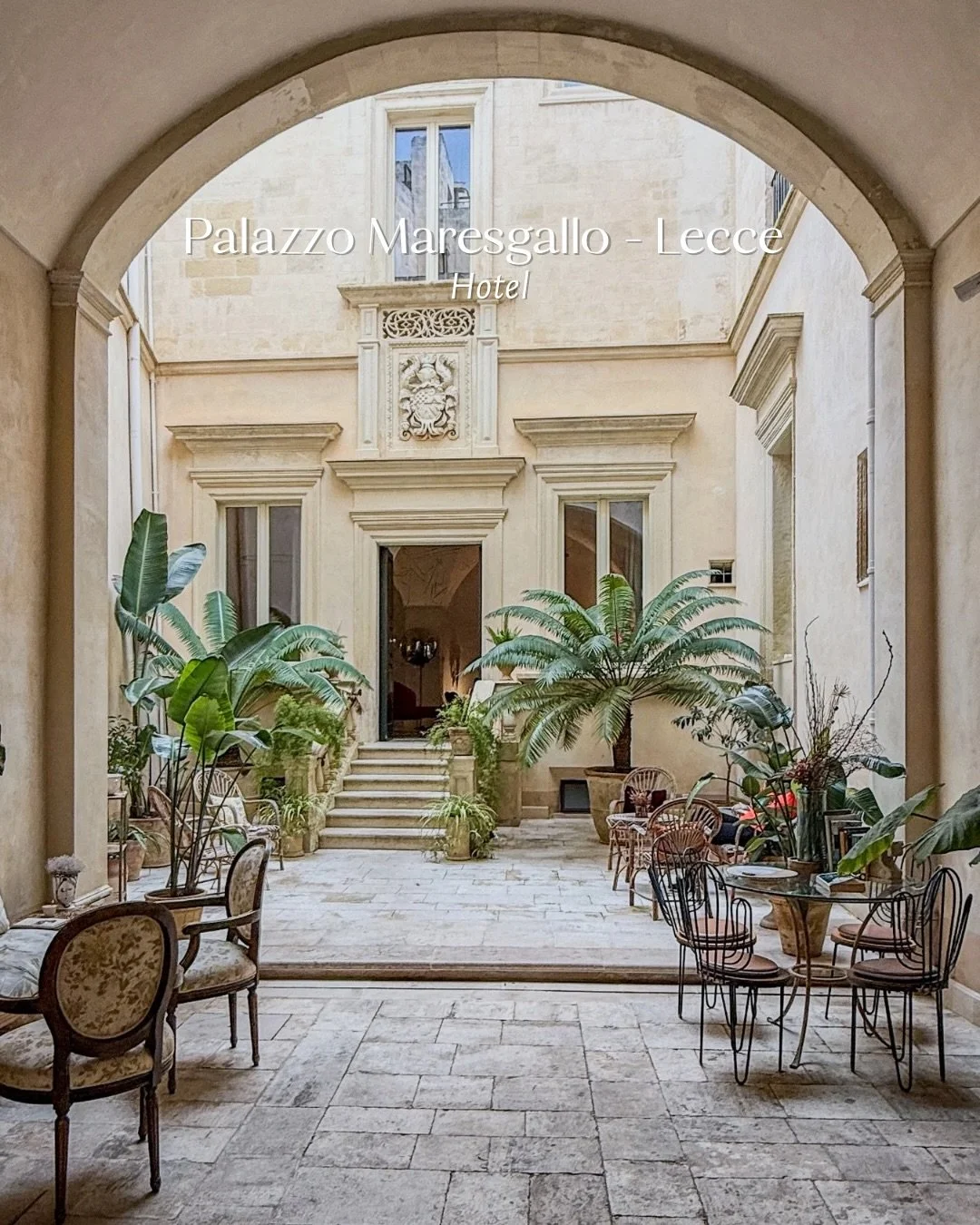 There are hotels, and then there are places that surpass expectations. @palazzomaresgallo in Lecce is one of them. 

Lionel and Miriam Gazzola - architect and art collector - have filled every inch of this 16th-century palazzo with something special.