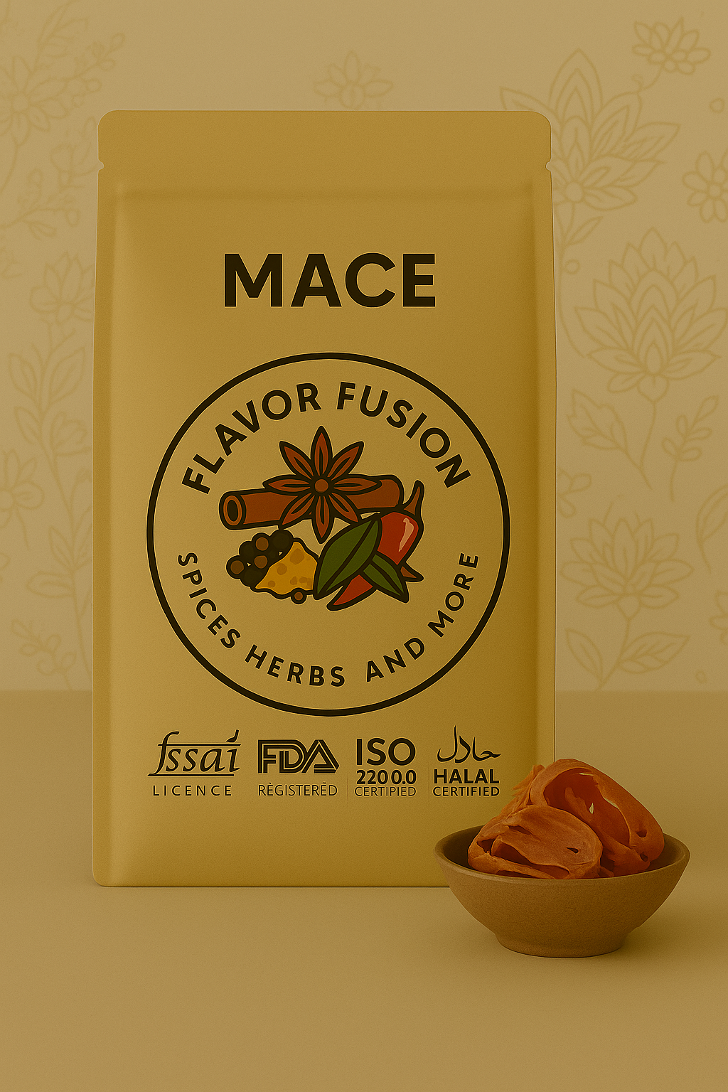 Flavor Fusion Mace – Whole Javitri Spice Blades for Biryani, Curry, and Garam Masala