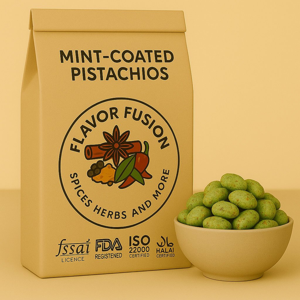 Mint Coated Pistachios