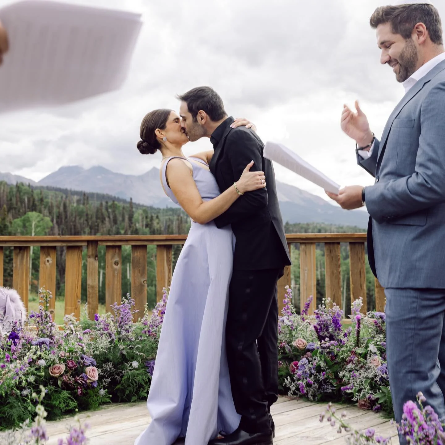 Forever dreaming of this perfect day 💜 

@tellurideweddings 
@telluride_unveiled 
@abielivesayphotography