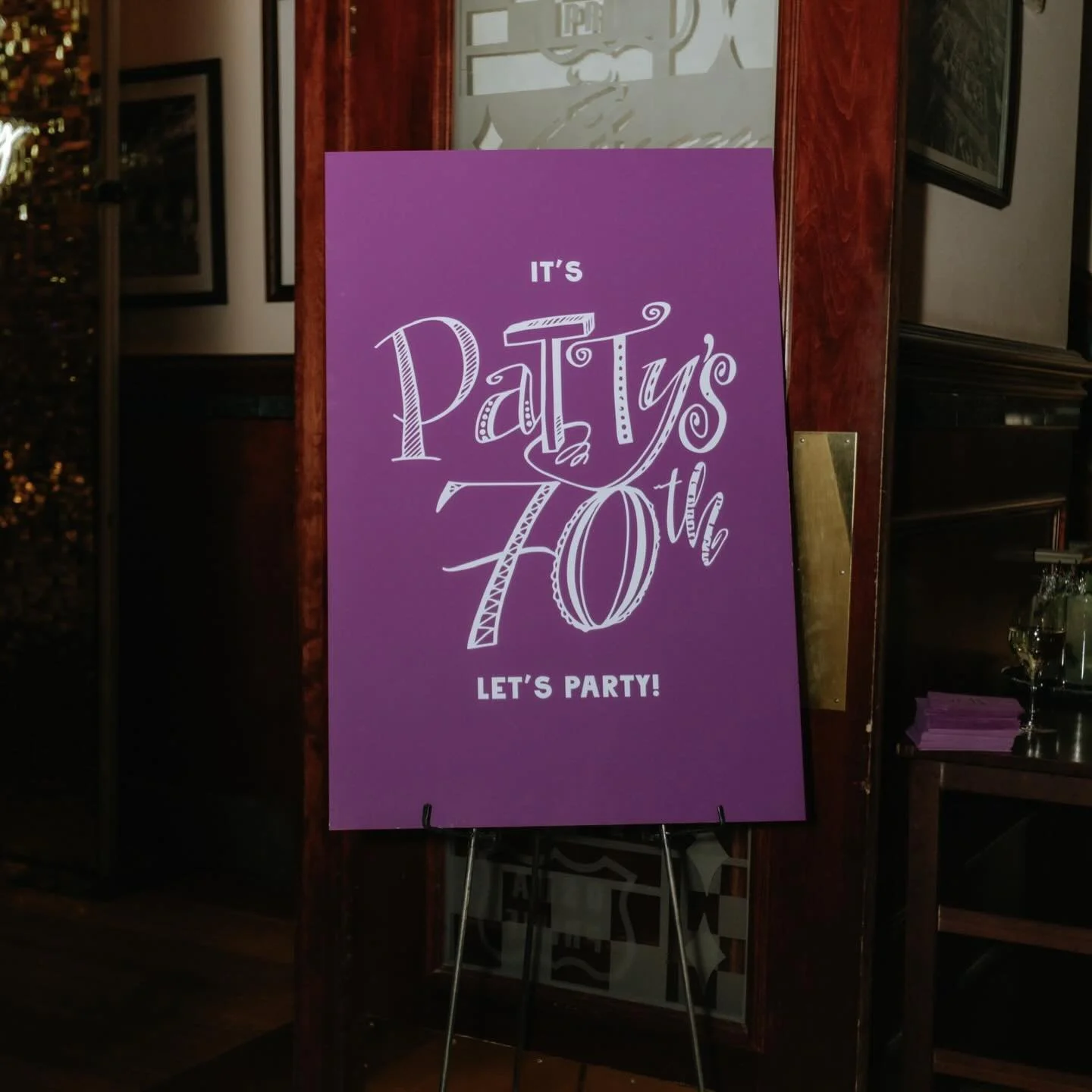 A beautiful celebration for Patty ft. hand written detailing from @joannedaycalligraphy ✍️

📸 @risamckinneyphoto