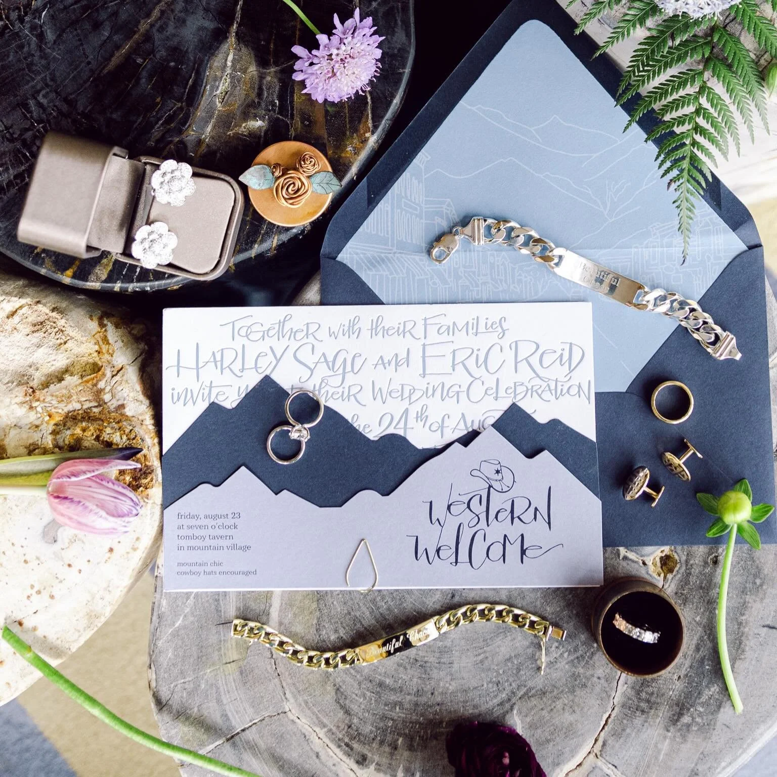 It&rsquo;s truly always in the details. 💜

@telluride_unveiled 
@abielivesayphotography 
@tellurideweddings