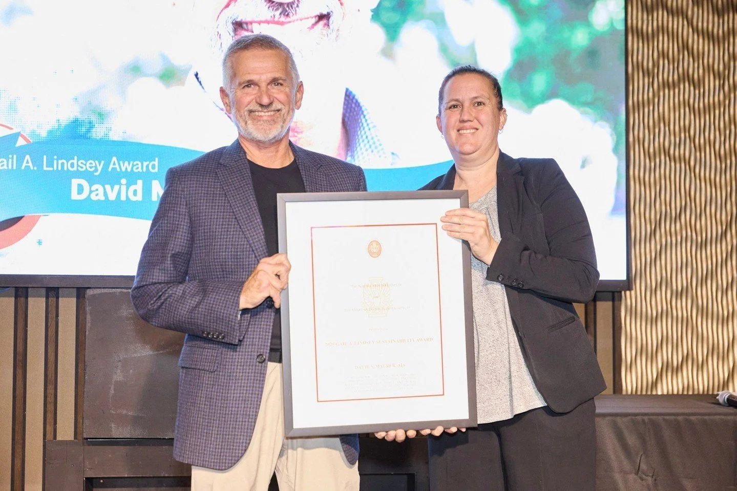 We&rsquo;re proud to share that David is the recipient of the 2025 North Carolina AIA Gail Lindsey Award.

This statewide award recognizes architects who embody a passion and lasting commitment to community impact and design excellence through advanc