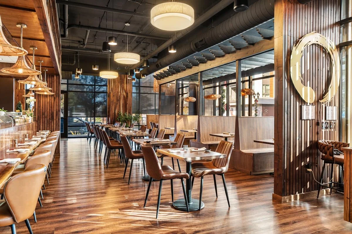 Omakase sushi, Seaboard station, raleigh nc, maurer architecture