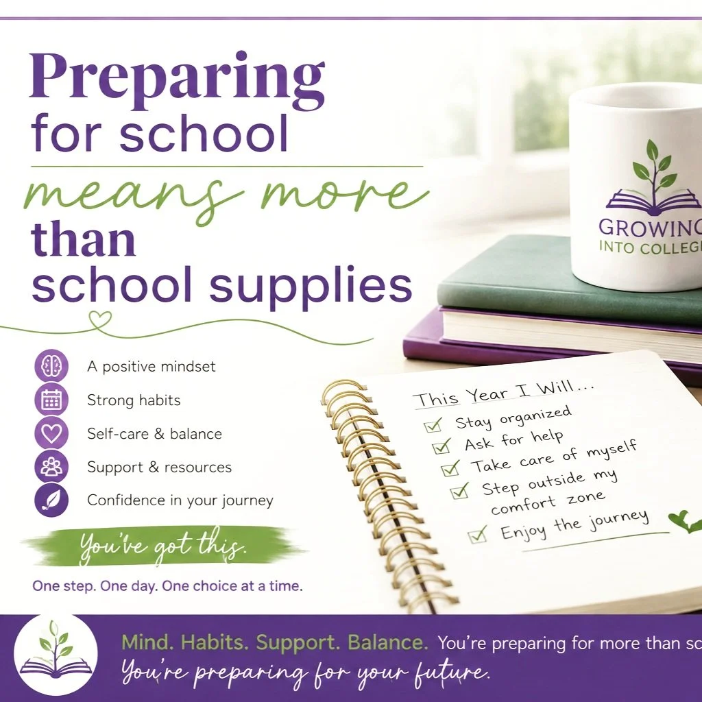 ✨ School supplies are just the beginning.

A successful school year isn't only about having the right notebooks, backpack, or laptop. It's also about preparing your mindset, building healthy habits, knowing where to find support, and taking care of y