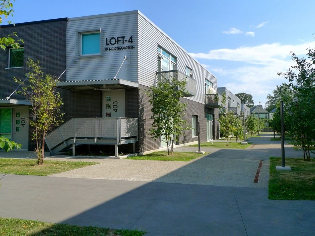 Another view of Artspace Lofts in Buffalo, NY.