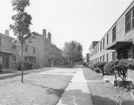 The original site where A.D. Price Housing is today.