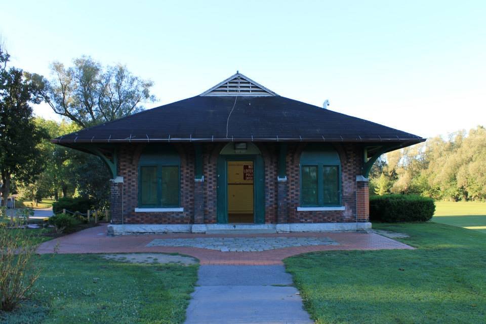 The historic Shelter House is located in Cazenovia, an Olmsted-designed park in Buffalo, NY.
