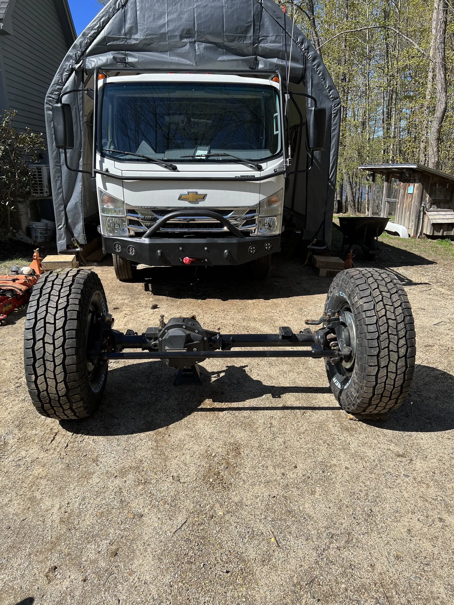 Building a 4x4 Expedition Truck: Choosing the Right Front Axle