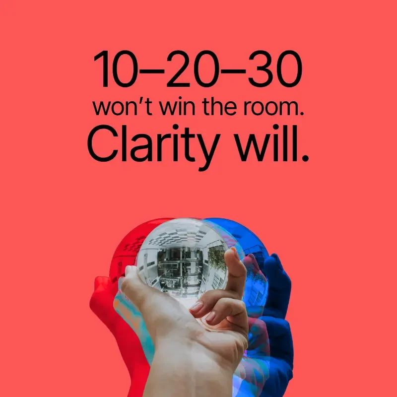 The 10–20–30 Rule Is Not Your Strategy. It’s a Starting Point.