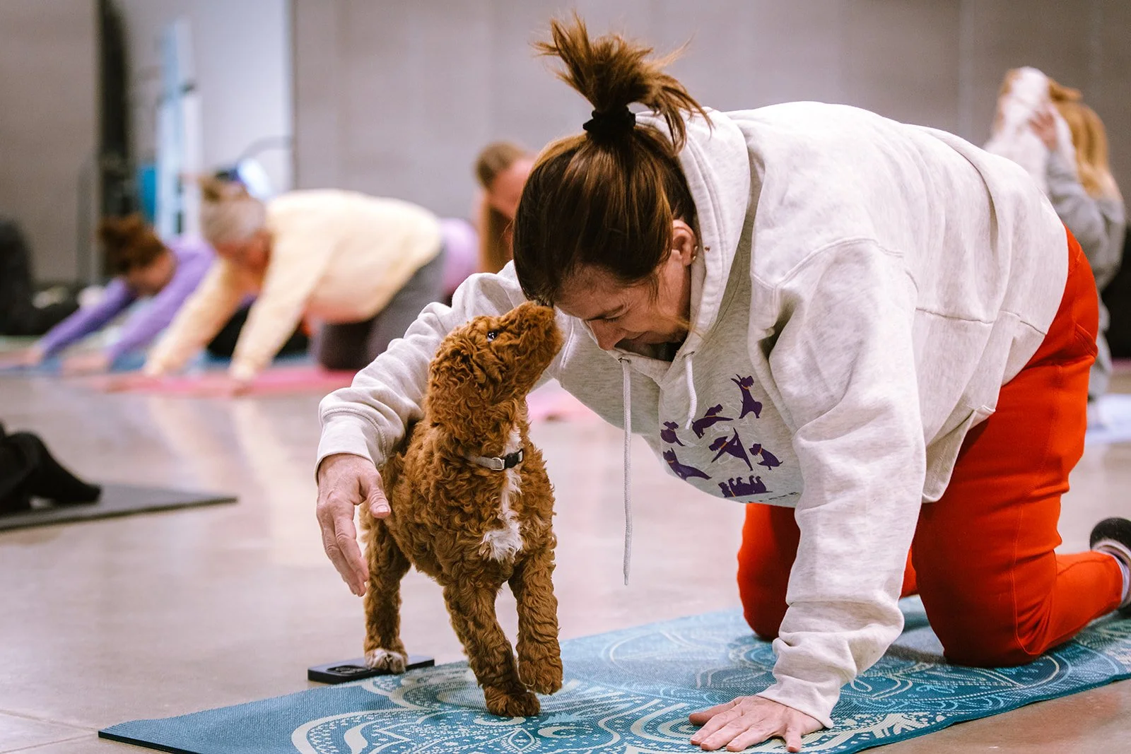 Puppy Yoga
