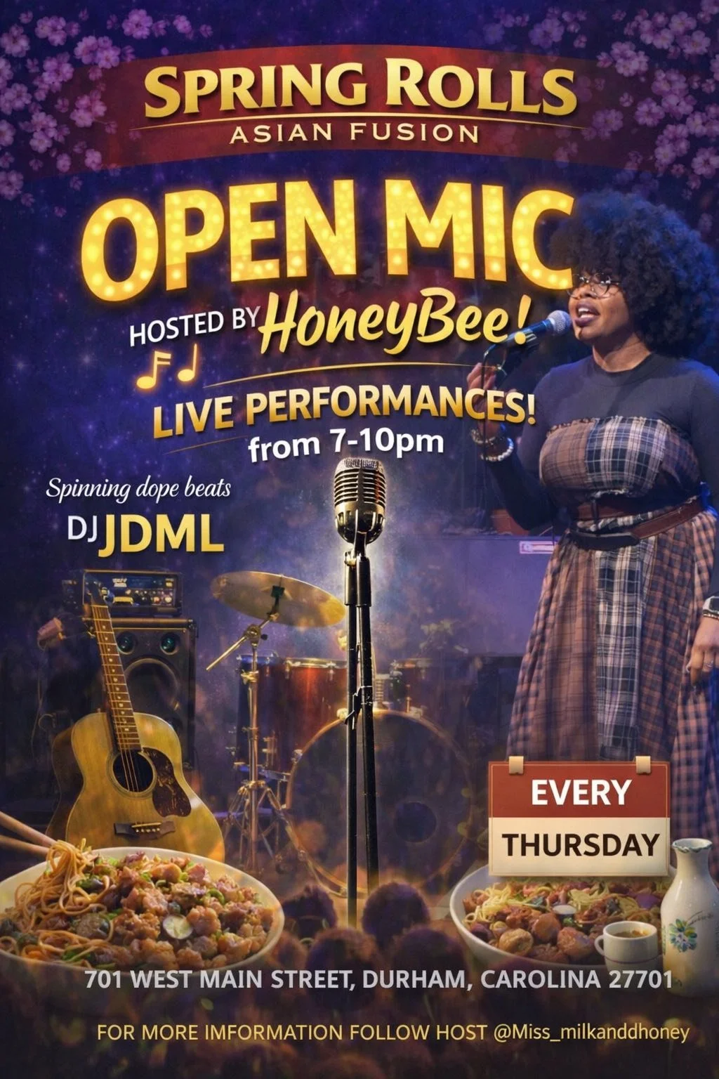 Spring Rolls Open Mic 