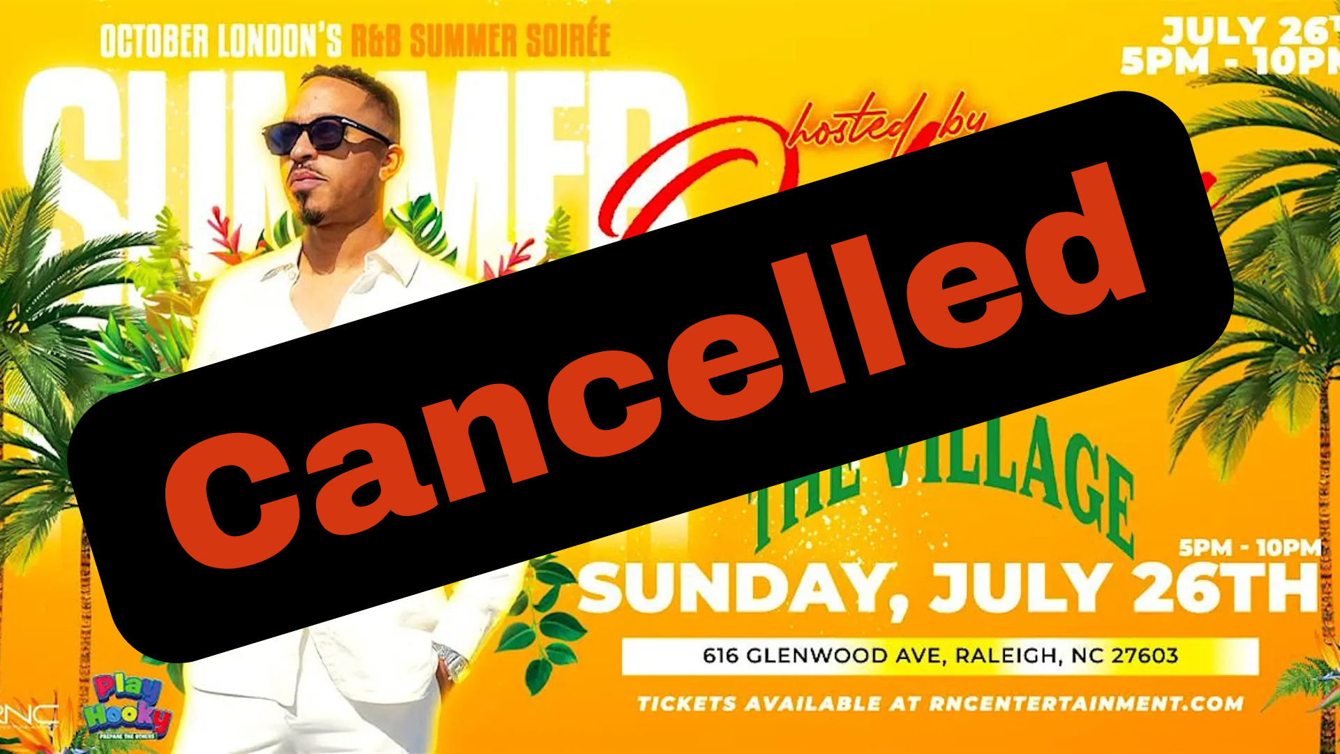 Cancelled: October London Party