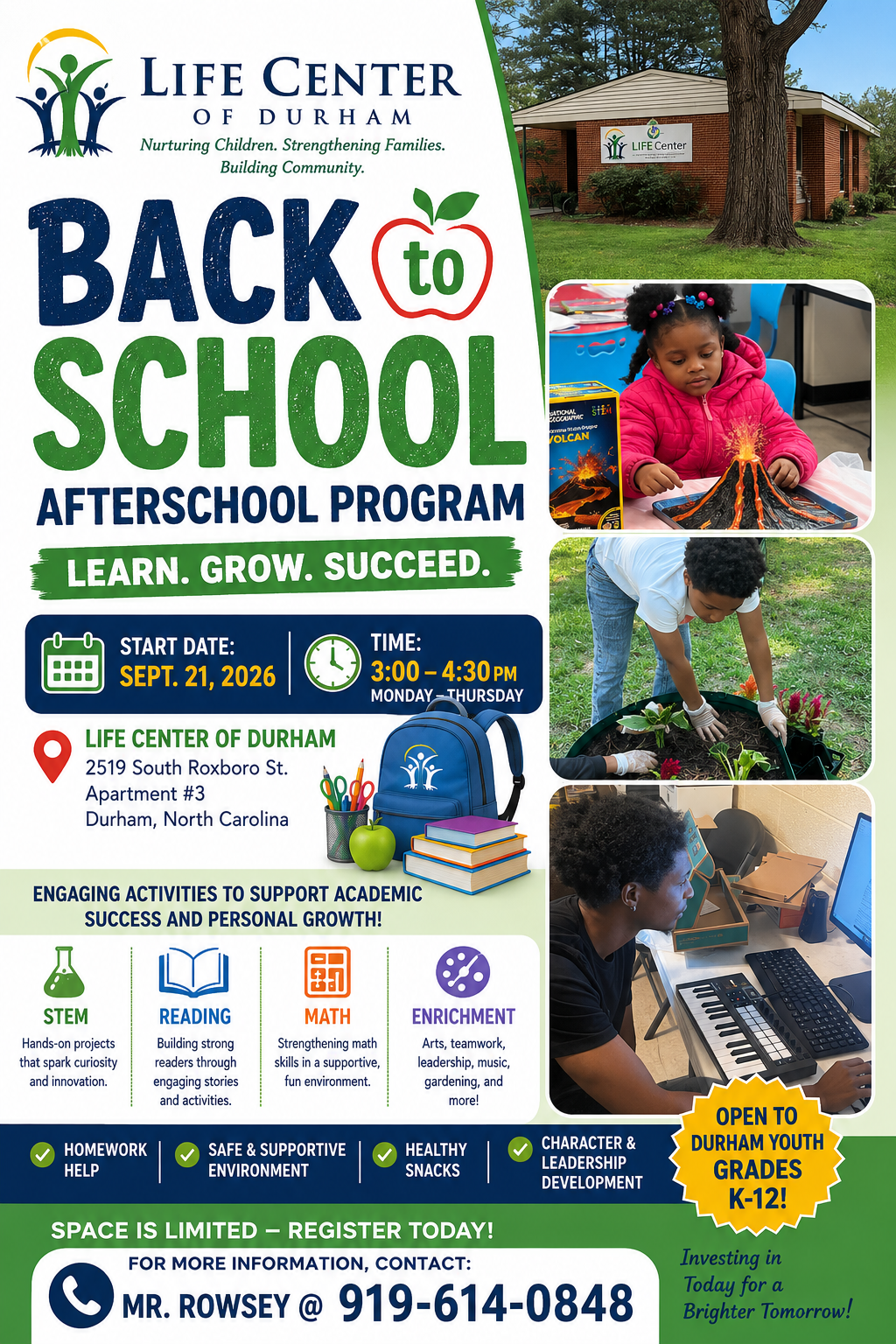 Life Center Back to School Event