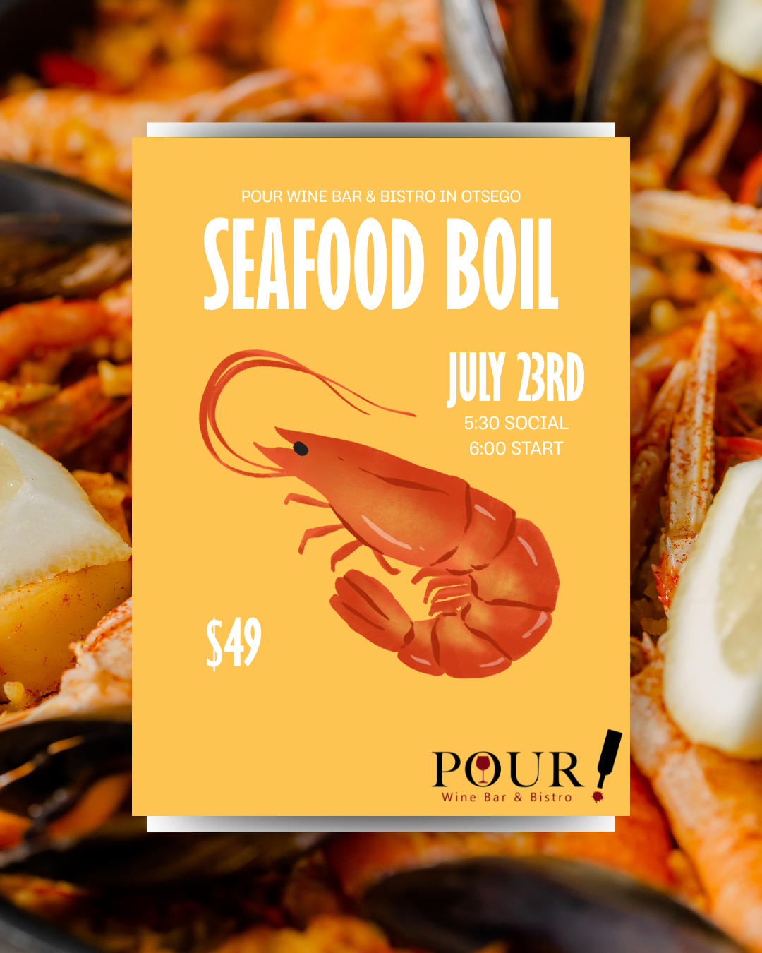Seafood Boil- SOLD OUT