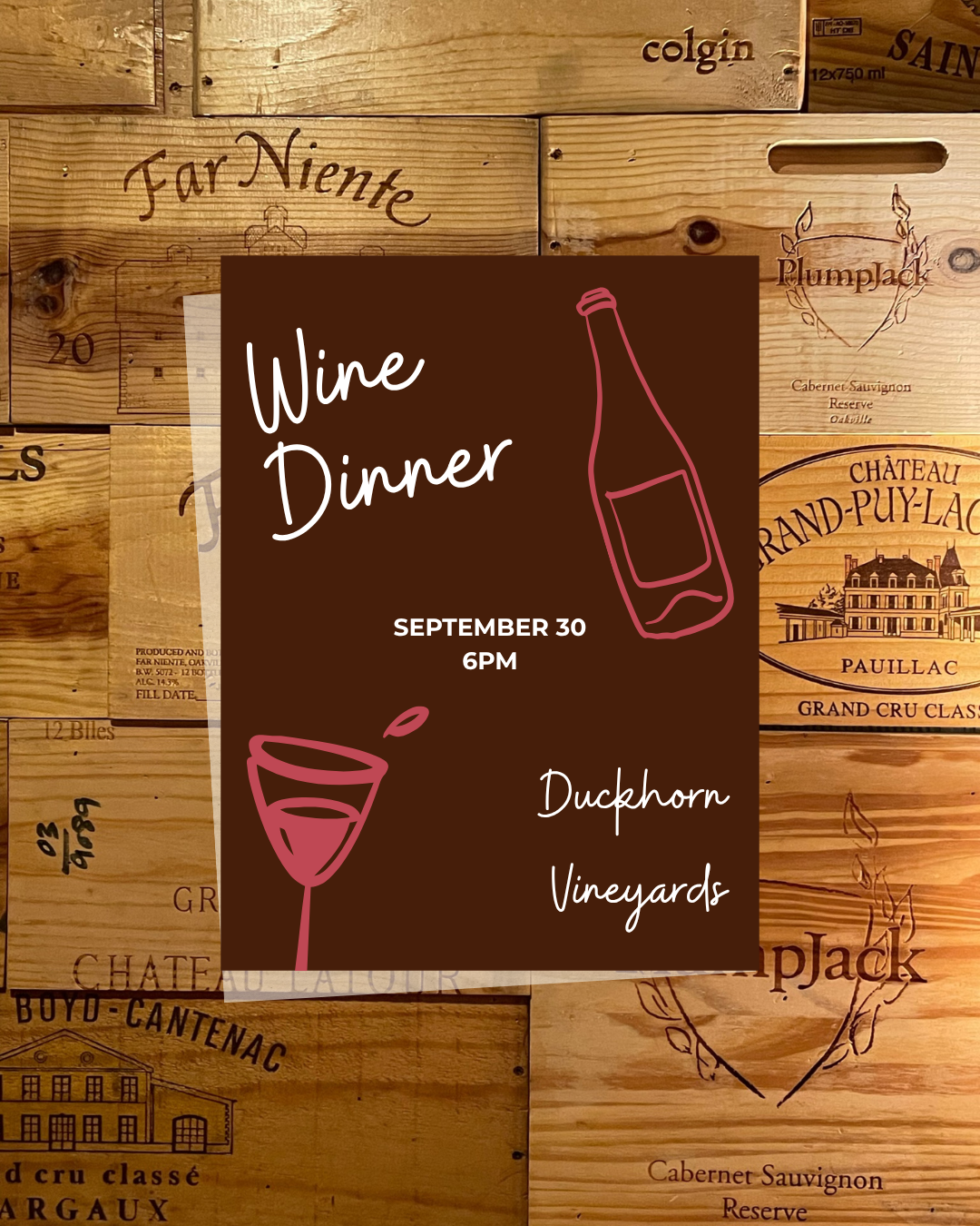 Duckhorn Wine Dinner