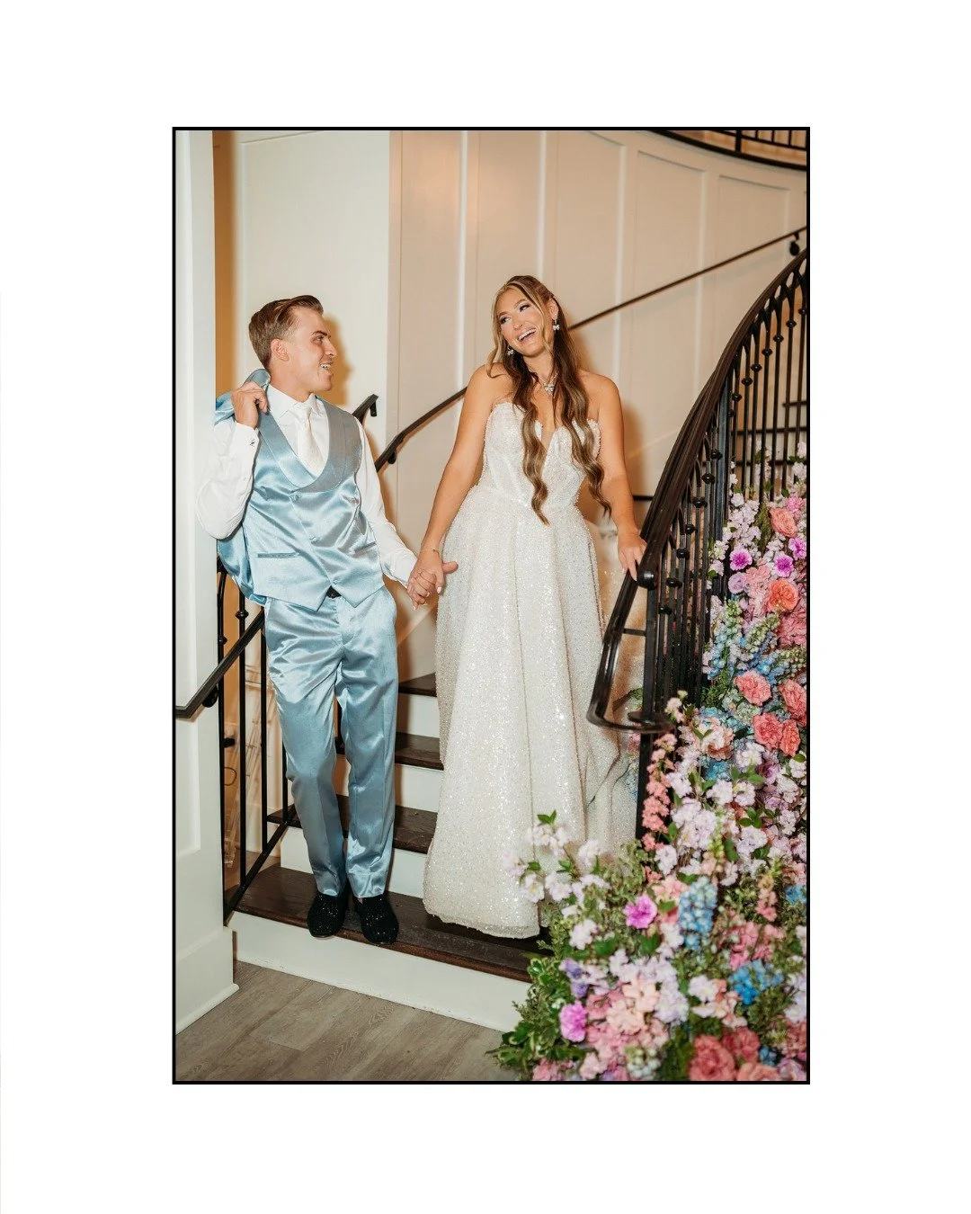 She said she wanted to wow her guests&hellip; and she meant every single detail.

From sparkle and florals to surprises no one saw coming, this day was filled with intention, joy, and so much love for the people around them.

Just wait until you see 