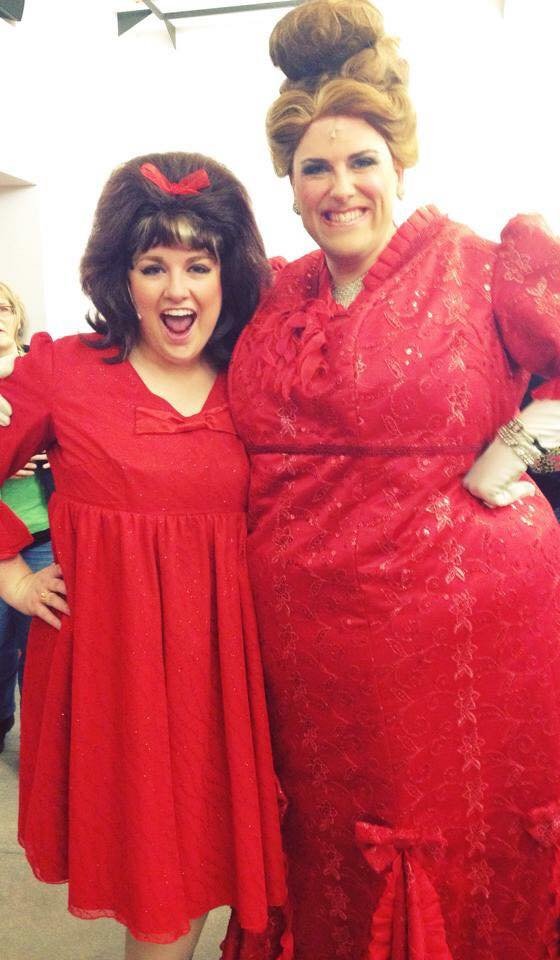 Me & my daughter Tracy in Hairspray at MCC