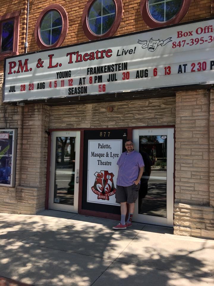 Where I did my very first community theatre production - PM&L Theatre in Antioch, Illinois!