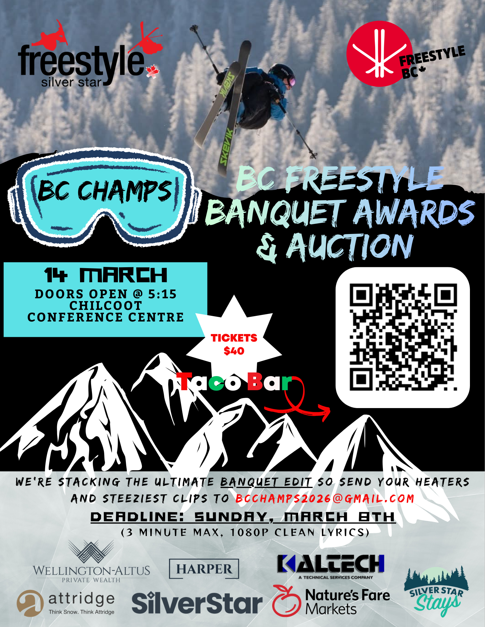 Banquet Tickets - BC Champs - Freestyle BC