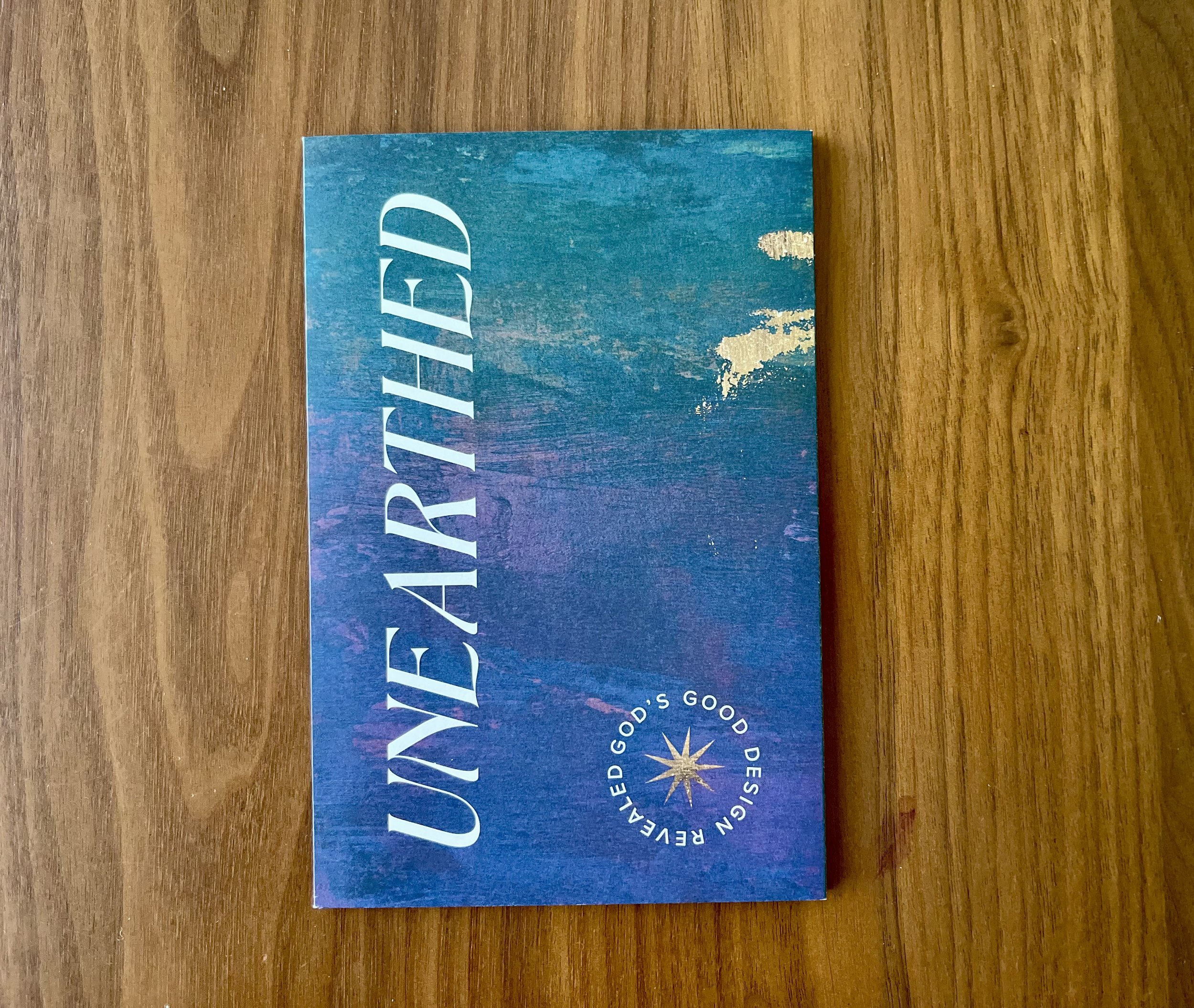 Handout for "Unearthed" series; The Village Church (2021); Role: Creative Director