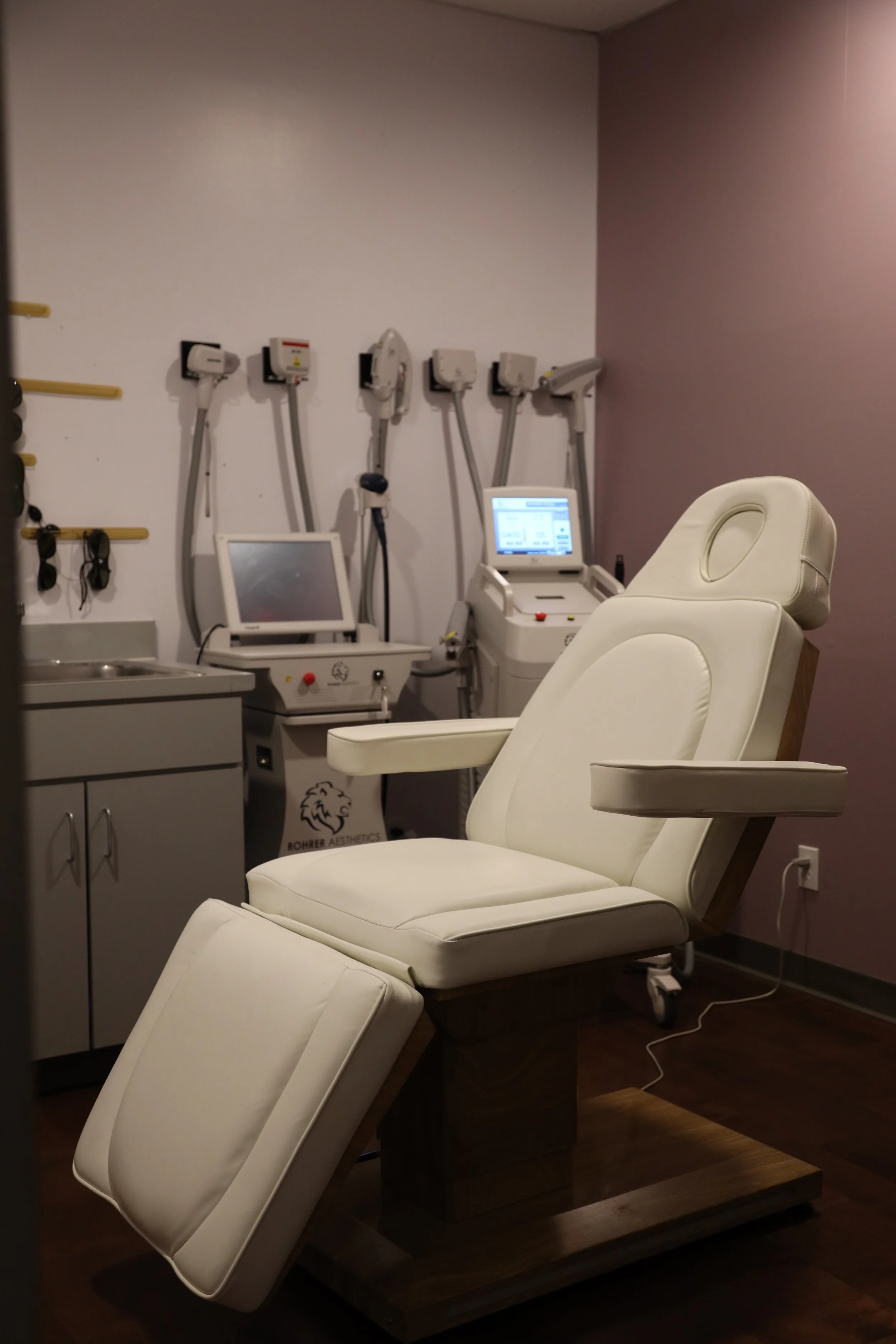 SuperBloom Aesthetics + Wellness's laser treatment room! Book your next laser treatment!