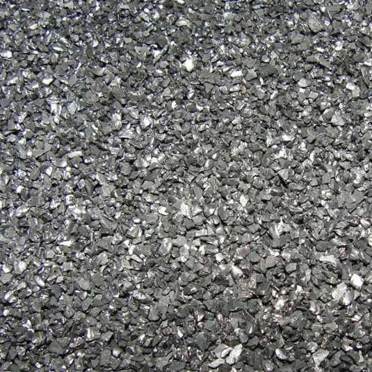 Close-up of carbon granules for a siltration system.