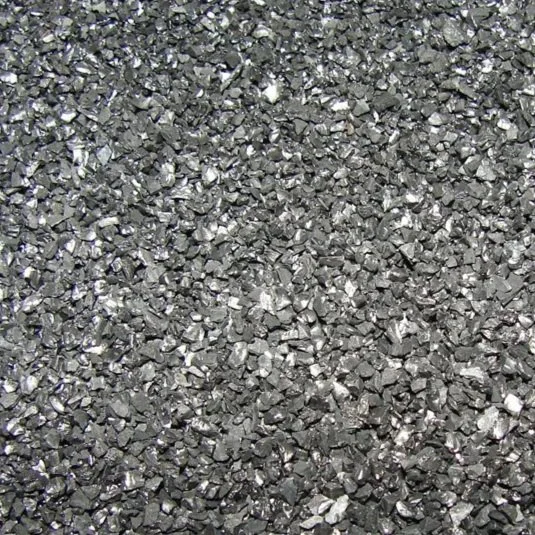 Close-up of carbon granules for a siltration system.