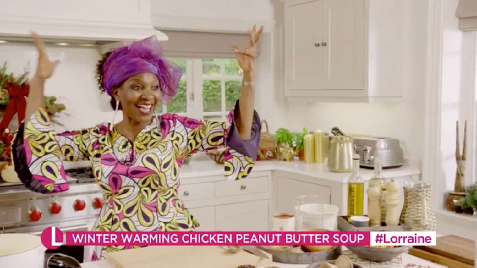 ITV’s Lorraine: Chicken &amp; Peanut Butter Soup