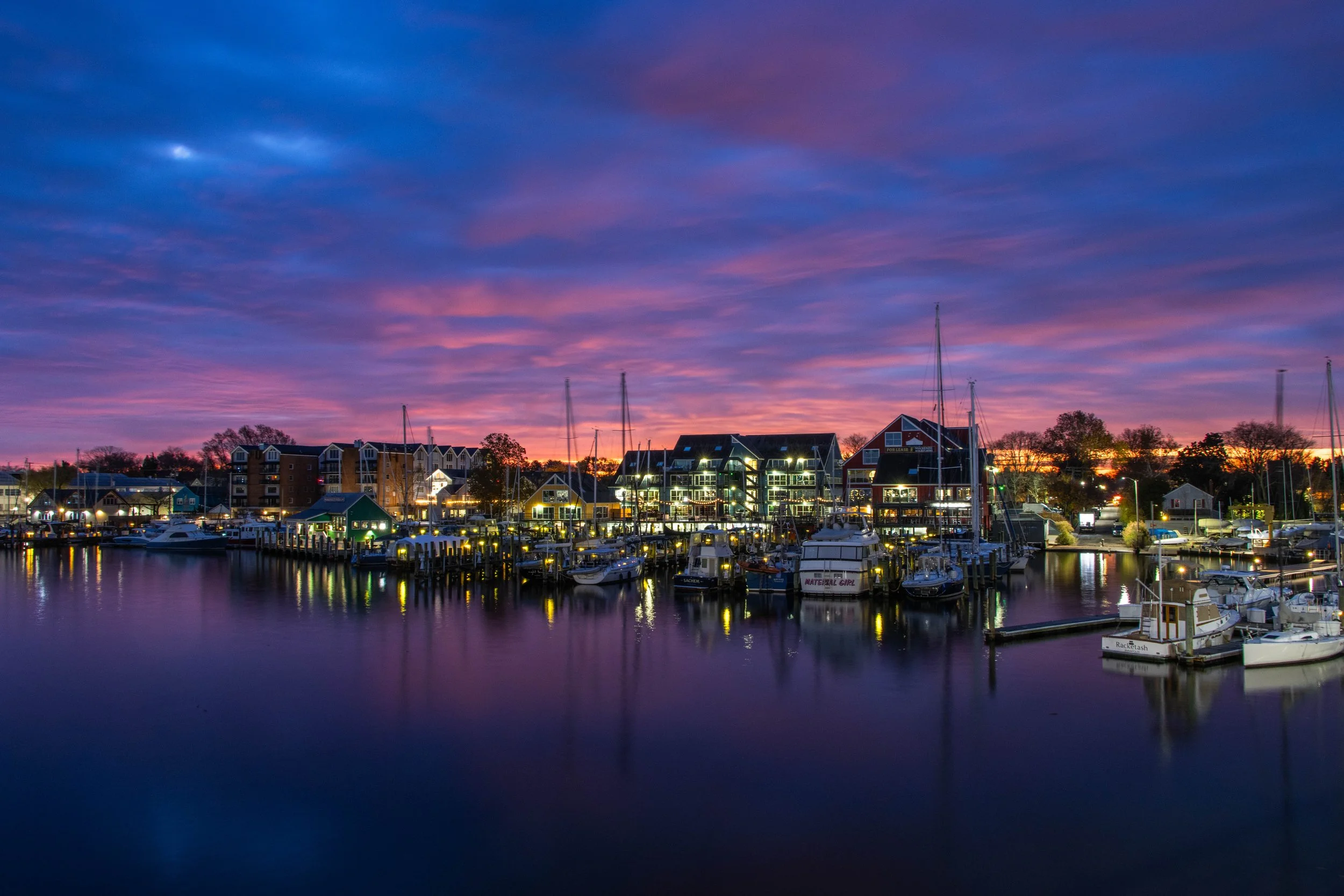 Spa Creek before sunrise
