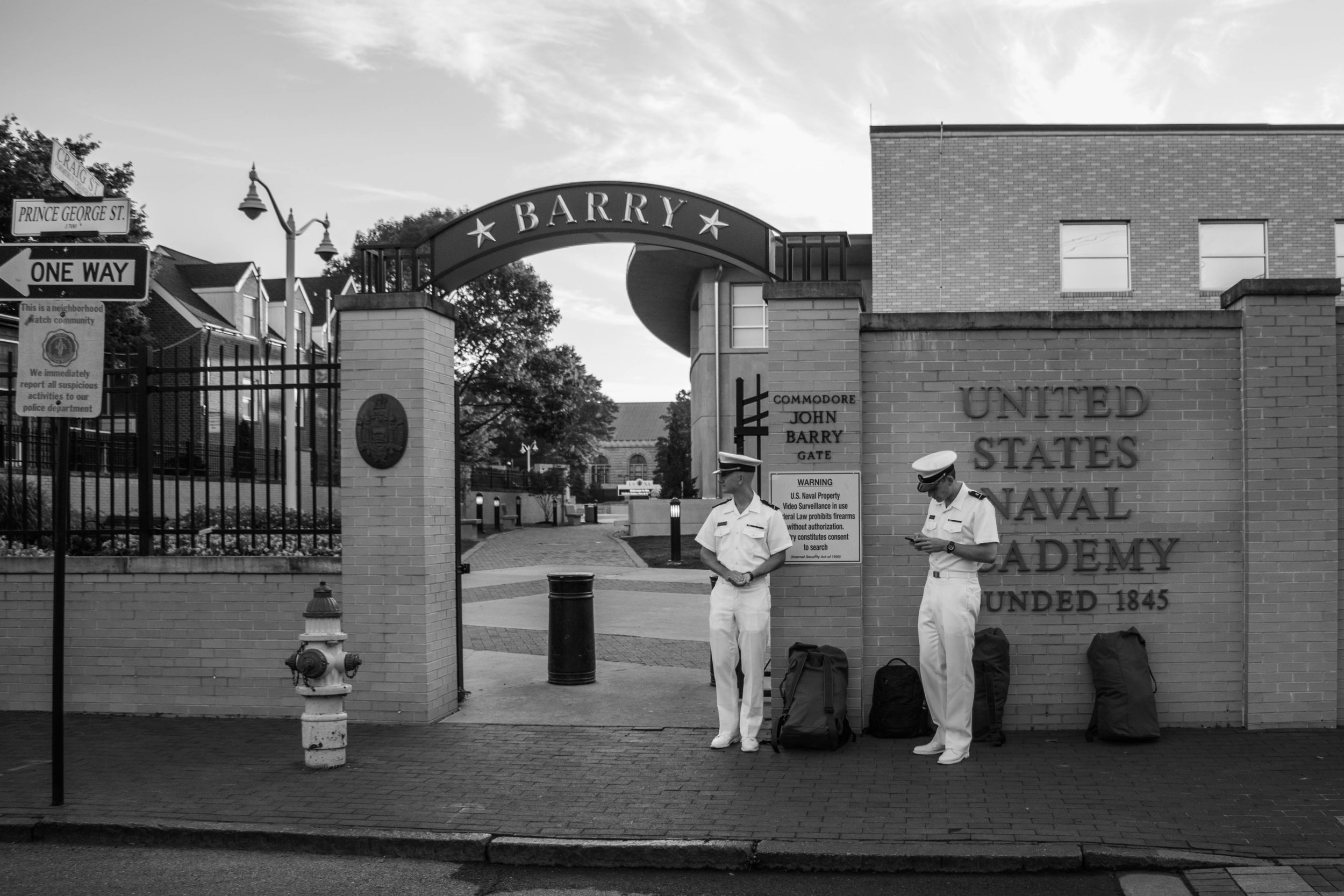 Midshipmen B&W #1