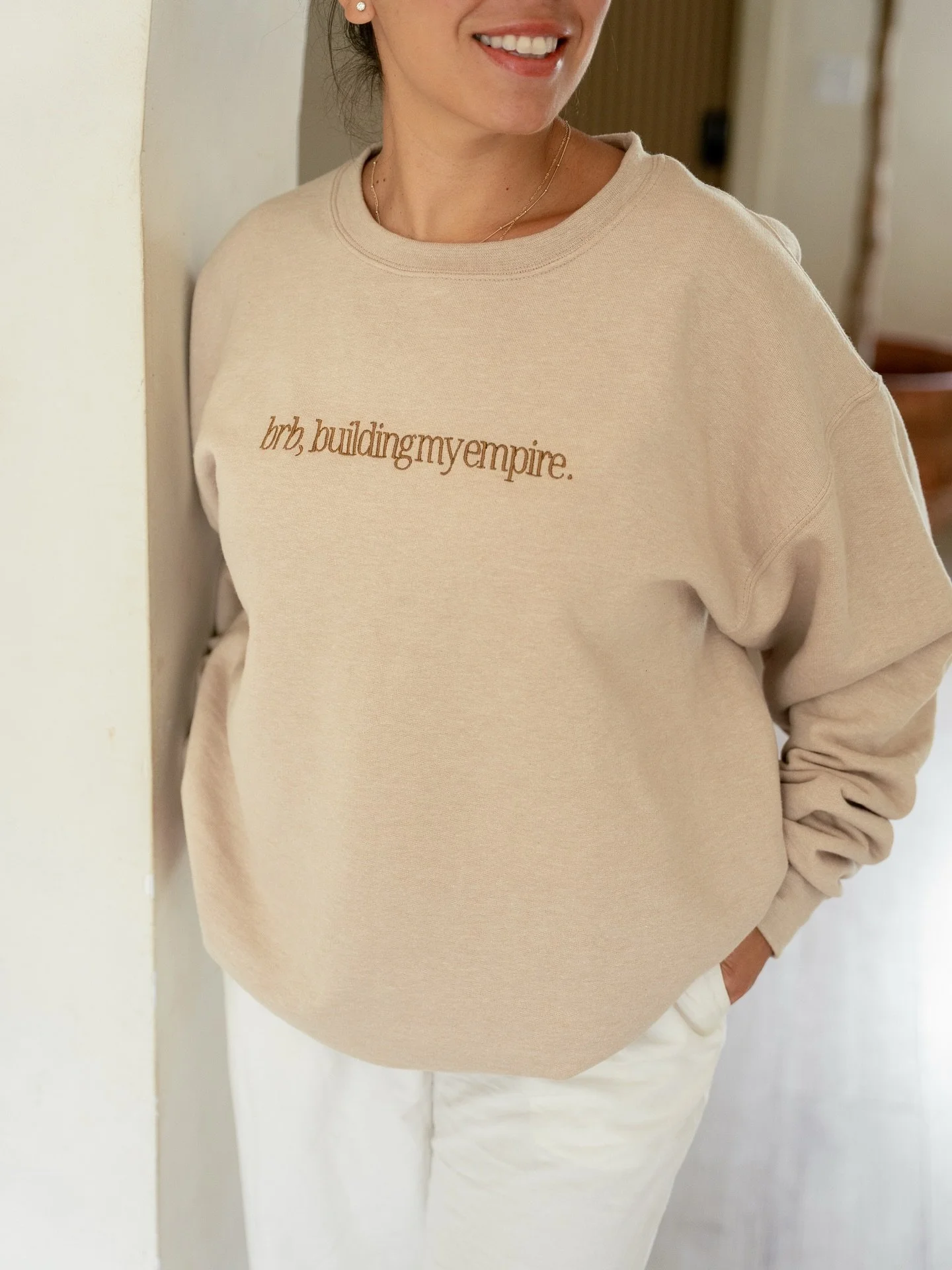 BRB&hellip; building my empire. 💻☕

This sweater is for the doers, movers, and shakers &mdash; the ones who don&rsquo;t just dream it, they build it.

Put on your sweater, lock into your business strategy, and get to work. 👊🏽

Because you&rsquo;re