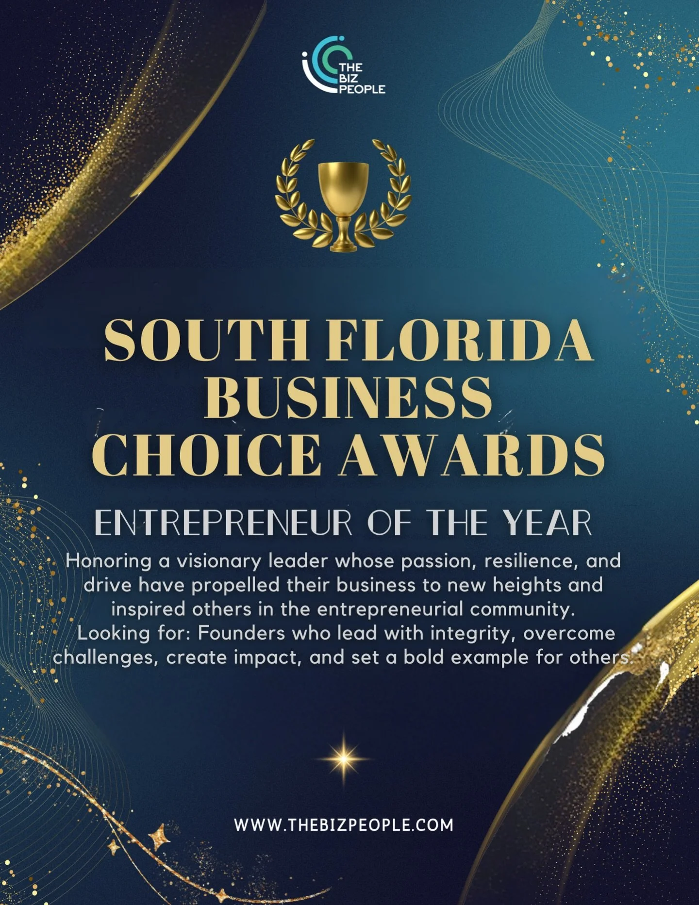 🚀 Entrepreneur of the Year honors leaders creating purpose-driven, sustainable, and innovative businesses. These finalists are shaping industries and communities through visionary leadership.

Our 2025 finalists:

 💛 Lilia Suarez &ndash; IG: @ladol